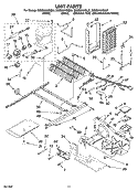 UNIT PARTS Diagram and Parts List for GS5SHAXSA01  Whirlpool Refrigerator