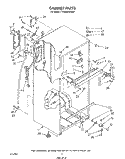 CABINET Diagram and Parts List for TT14EKRWW00  Estate Refrigerator