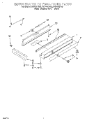 REFRIGERATOR CONTROL PANEL Diagram and Parts List for KSSP36QFB05  KitchenAid Refrigerator