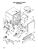 Part Location Diagram of 4318158 Whirlpool SPRING