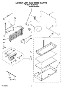 Part Location Diagram of W10151287 Whirlpool Cover, Box