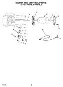 Part Location Diagram of 4176734 Whirlpool Coffee Maker Tube Housing