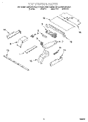 TOP VENTING, OPTIONAL Diagram and Parts List for KEBS207DBL6  KitchenAid Wall Oven