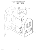 REAR CHASSIS Diagram and Parts List for KERI500EAL2  KitchenAid Range