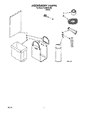 ACCESSORY Diagram and Parts List for TU800SPJB0  Whirlpool Trash Compactor