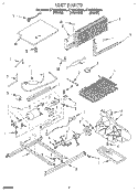 UNIT Diagram and Parts List for ET18DKXBB00  Whirlpool Refrigerator