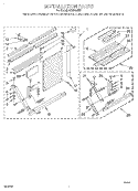 Part Location Diagram of LIT1166072 Whirlpool Instructions, Installation (Standard Mounting Kit)