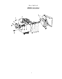 DETERGENT CUP Diagram and Parts List for 8515L20  Roper Dishwasher