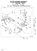 8318276 BURNER ASSEMBLY Diagram and Parts List for 7MGGW9868KL1  Whirlpool Dryer