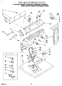 Part Location Diagram of 3399017 Whirlpool PANEL-CNTL