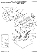 SECTION Diagram and Parts List for KEYE770BWH2  KitchenAid Dryer