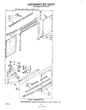 ACCESSORY , LIT/OPTIONAL Diagram and Parts List for AHF13522  Whirlpool Air Conditioner