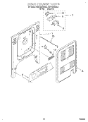 REAR CHASSIS, OPTIONAL Diagram and Parts List for KGRT500BAL2  KitchenAid Range