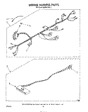 WIRING HARNESS , LITERATURE AND OPTIONAL Diagram and Parts List for MW8550XS2  Whirlpool Microwave