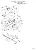 Part Location Diagram of 2185692 Whirlpool HARNS-LGHT