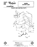 SECTION Diagram and Parts List for AD0302XM0  Whirlpool Dehumidifier
