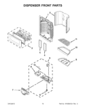 Part Location Diagram of W10878993 Whirlpool Electric Control Board