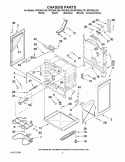 Part Location Diagram of W10465685 Whirlpool RETAINER
