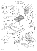 UNIT Diagram and Parts List for ED20TWXDN02  Whirlpool Refrigerator