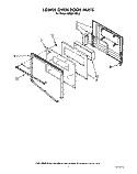Part Location Diagram of 3178647 Whirlpool Handle, Door