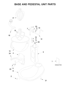 Part Location Diagram of W10862776 Whirlpool Use and care guide