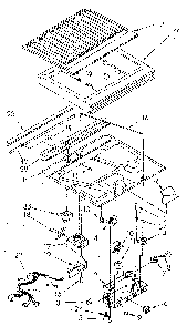 Compartment Separator Diagram and Parts List for ET20GKXSF01  Whirlpool Refrigerator