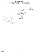 PUMP Diagram and Parts List for KUIS185JBT0  KitchenAid Ice Maker