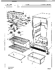 03 - Fresh Food Compartment Diagram and Parts List for NT15E5V  Whirlpool Refrigerator