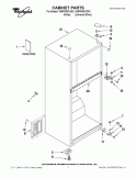 Part Location Diagram of 2321179 Whirlpool HINGE-DOOR