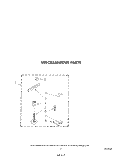 MISCELLANEOUS Diagram and Parts List for LA3400XSW1  Whirlpool Washer