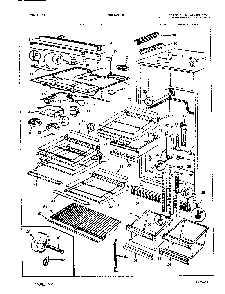 03 - Fresh Food Compartment Diagram and Parts List for RB17GY-3A  Whirlpool Refrigerator