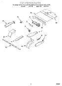 TOP VENTING, OPTIONAL Diagram and Parts List for KEBS277DBL6  KitchenAid Wall Oven