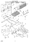 UNIT Diagram and Parts List for KTRS22QAAL01  KitchenAid Refrigerator