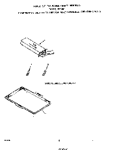Wire Harness Diagram and Parts List for F6508*0  Roper Range