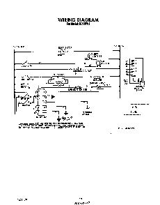 Wiring Diagram Diagram and Parts List for H6358*1  Roper Range