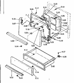 Part Location Diagram of STD511102 Whirlpool Machine screw, 8-pack