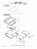 Part Location Diagram of 2264804 Whirlpool SHELF-GLAS