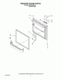Part Location Diagram of 13024240SQ Whirlpool DOR-FIP Stainless Steel