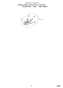 LATCH Diagram and Parts List for GBD307PDS1  Whirlpool Wall Oven