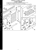 INSTALLATION Diagram and Parts List for BPAC2530ES0  KitchenAid Air Conditioner