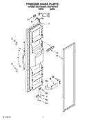 Part Location Diagram of LW10439630 Whirlpool DOR-FIP BL