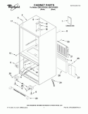 Part Location Diagram of W10299331 Whirlpool ENERGY GUIDE
