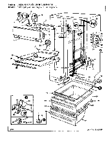 03 - Fresh Food Compartment Diagram and Parts List for RC22HA-3A  Whirlpool Refrigerator