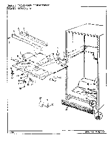 03 - Fresh Food Compartment Diagram and Parts List for RB21KN-2A  Whirlpool Refrigerator