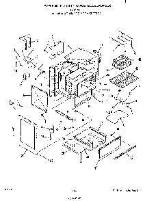Body Diagram and Parts List for F9817*0  Roper Range