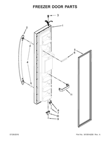 Part Location Diagram of LW10693368 Whirlpool DOR-FIP