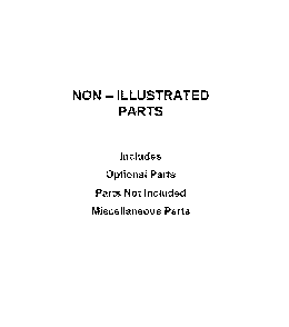 Optional parts (not included) Diagram and Parts List for WOD51EC0HW02  Whirlpool Wall Oven