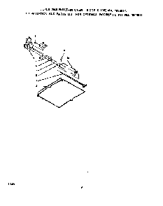 Optional Rotisserie Diagram and Parts List for 1093B1A  Roper Wall Oven