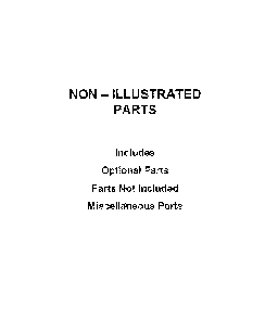 Optional parts (not included) Diagram and Parts List for WFG975H0HZ1  Whirlpool Range