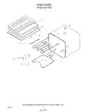 LINER Diagram and Parts List for KEBI171SBL1  KitchenAid Wall Oven